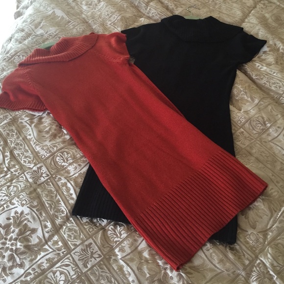 Lot, bundle 2 sweater dresses. idoll. sz. Medium. - Picture 2 of 4