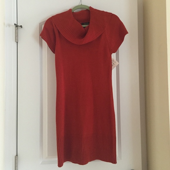 Lot, bundle 2 sweater dresses. idoll. sz. Medium. - Picture 3 of 4