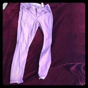 Light purple pants