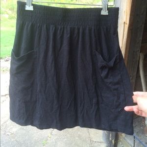 Black Skirt with Pockets