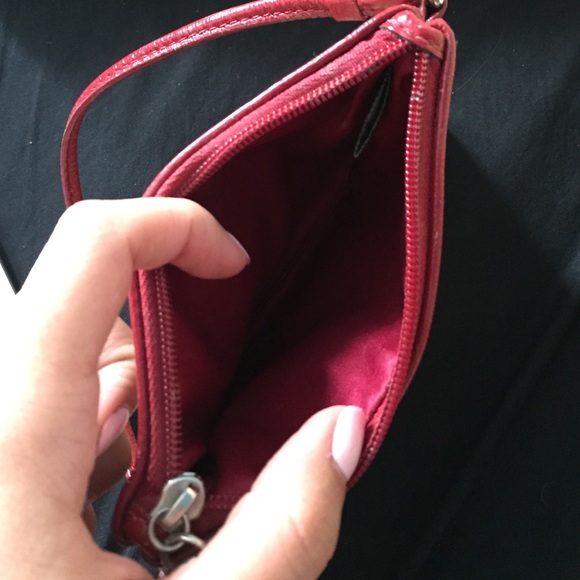 Coach Red Heart Wristlet - Picture 4 of 4