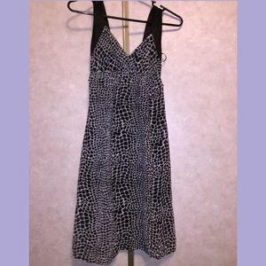 Wet Seal black and white animal print dress.
