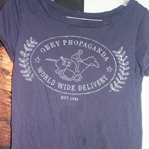 SOLD Obey top