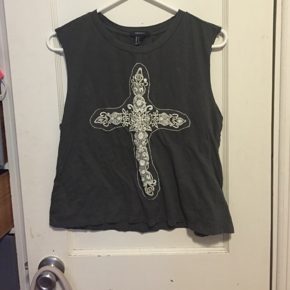 graphic muscle tee