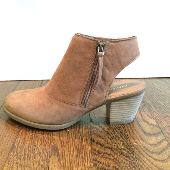 Franco Sarto Brown Booties