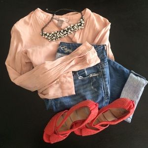 Elle "Marseille" coral heel