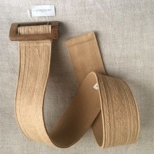 NWT!! 🌻Banana Republic XS jute and wood belt