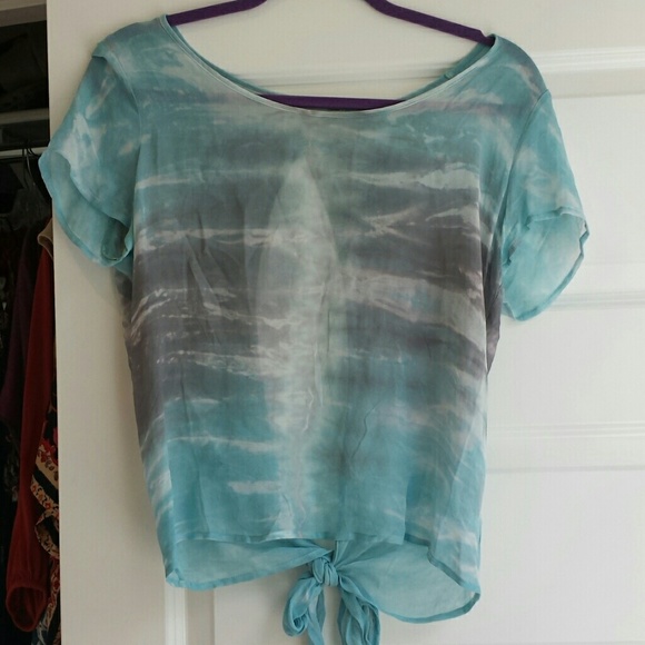 Tie dye open back top - Picture 1 of 2