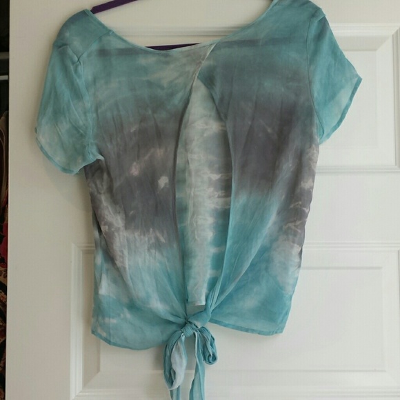Tie dye open back top - Picture 2 of 2