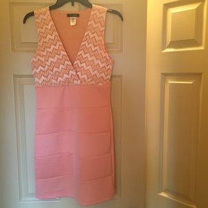 Peach O'Sher dress: Large