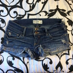 Abercrombie jean shorts