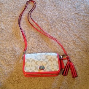 Coach cross body bag