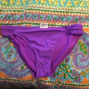 purple bikini bottoms