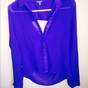 Royal blue blouse!
