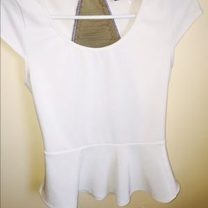Peplum top