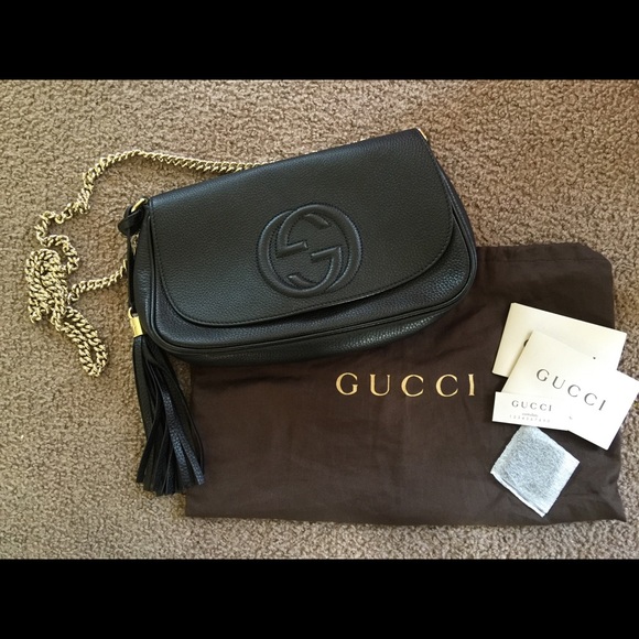 Gucci Soho Leather Shoulder Bag
