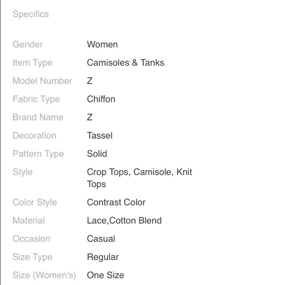 Crochet Bralette - Picture 4 of 4