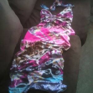 *hold* Halter maxi dress