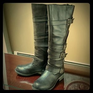 NWT BROWN riding boots