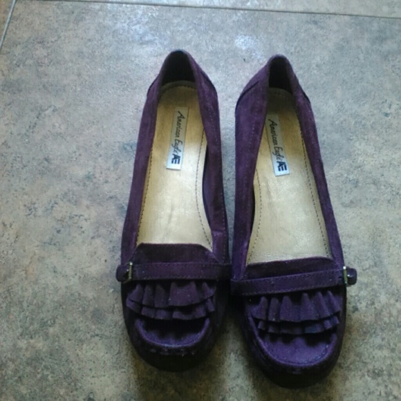 Purple American Eagle Flats!