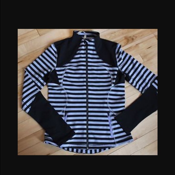 RARE Polar Haze Sea Stripe Lululemon jacket