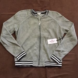 Juicy Couture Mesh bomber jacket Medium NWT
