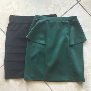 2 Dress skirts