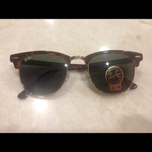 BRAND NEW Ray-Ban Clubmaster Classic Sunglasses