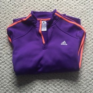 Adidas "climawarm" 1/4 zip