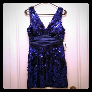 Forever 21 Royal Blue Sequin Dress