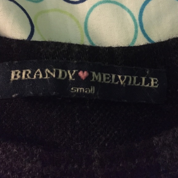 SOLD Brandy Melville grey plaid crop top - Picture 3 of 3