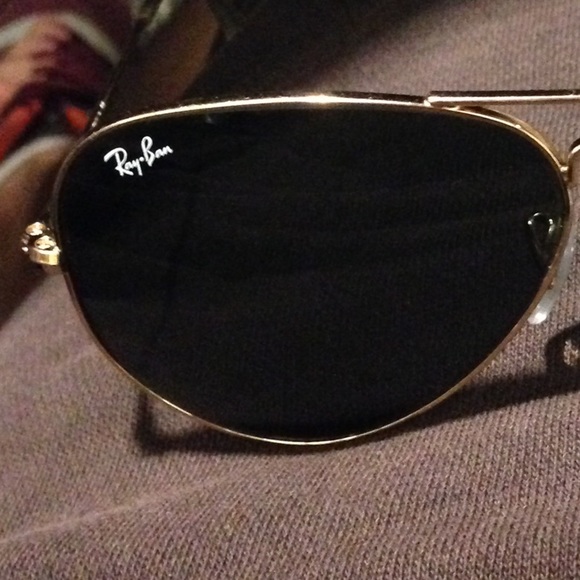 Gold Ray Ban Aviators