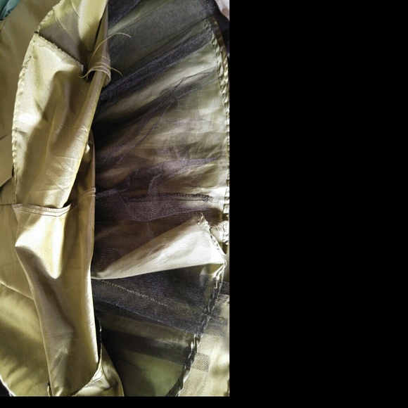 Green bridesmaid dress - Picture 3 of 3