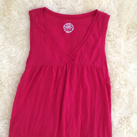 Free People Pink/Red Swimsuit Cover Up