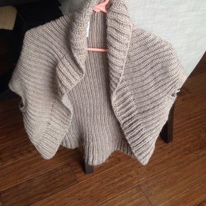 Anthropologie sweater wrap