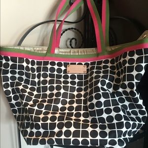 Large Kate Spade Canvas Tote