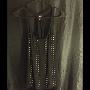 Rock & Republic studded racerback tank (NWOT)