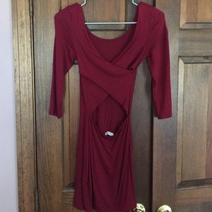 Tobi cross-back dress NWOT