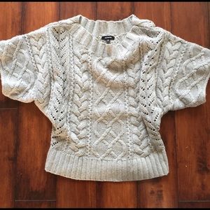 Express grey sweater xs