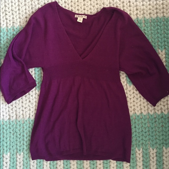 Forever 21 purple sweater