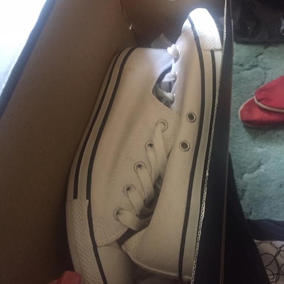 Converse white sneakers