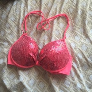 PINK bathing suit top!
