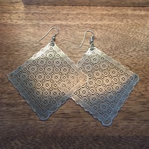 Silver Light Dangling Earrings