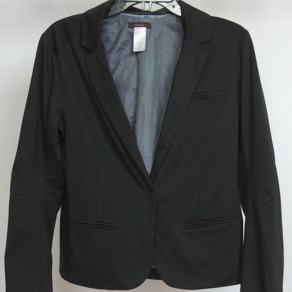 Avon's "Mark" Edition Black Blazer, size M