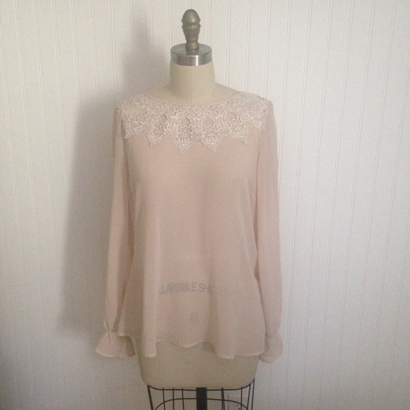 Frvr21 Oversized Chiffon Blouse