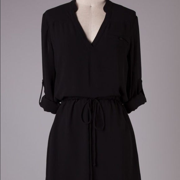 Sexy Black Dress 3/4 sleeve NWT
