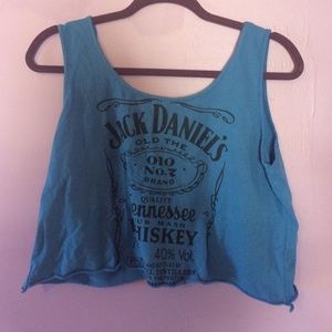 Jack Daniels crop top