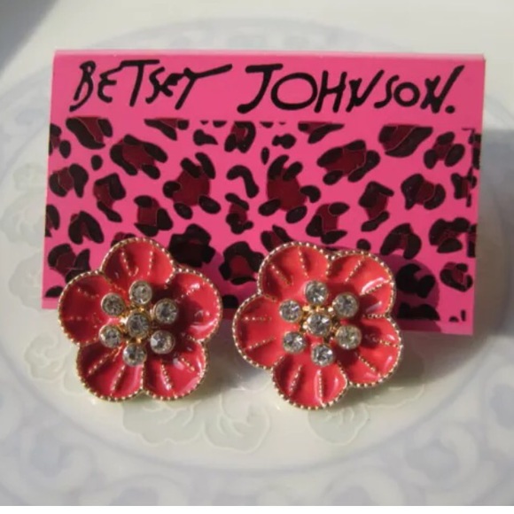 NEW BETSEY Johnson earrings
