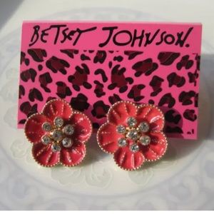 NEW BETSEY Johnson earrings