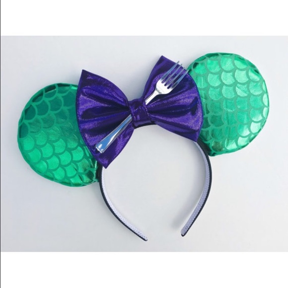 Little mermaid inspired mouse ears!